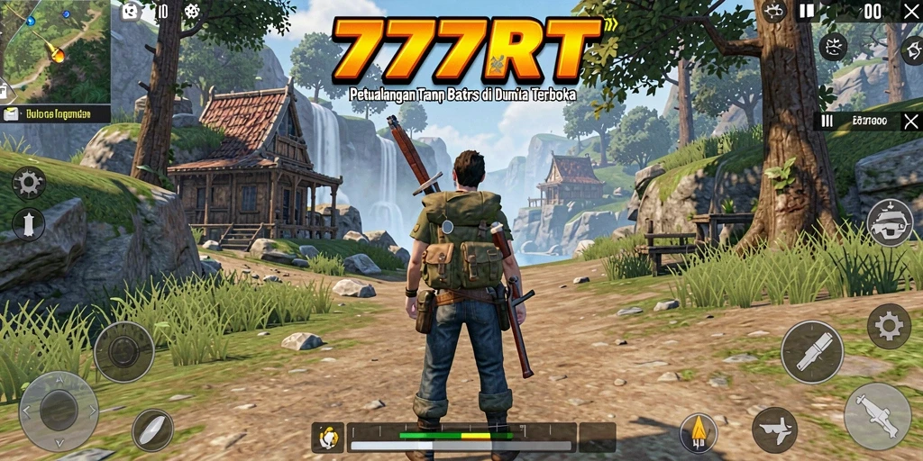 Tangkapan layar menampilkan gameplay luas dalam 777RT.