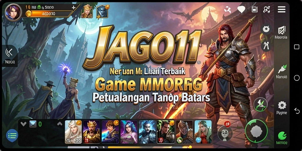 Gameplay seru dan grafis memukau JAGO11 MMORPG.
