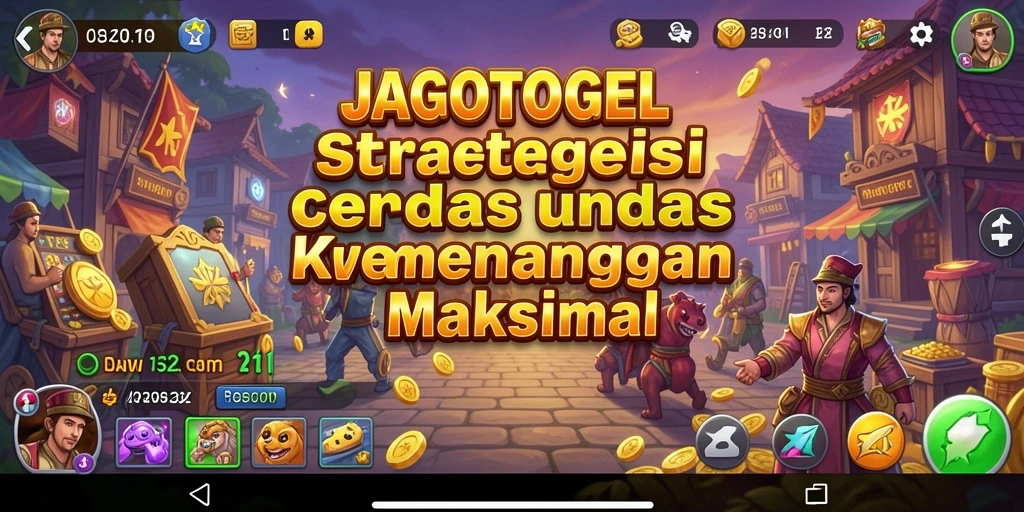 Tampilan menarik dari gameplay JAGOTOGEL yang penuh strategi.