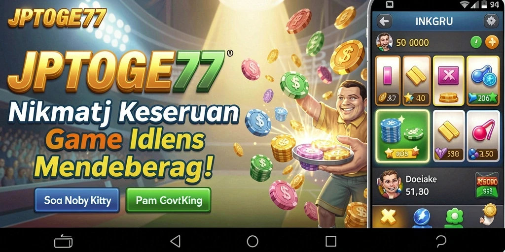 Tampilan gameplay JPTOGEL77 yang menarik dan interaktif.