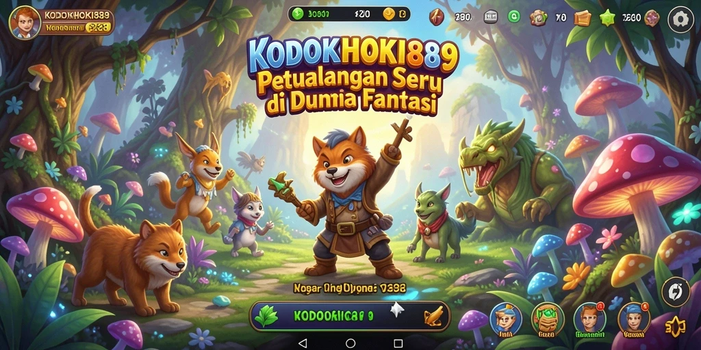 Screenshot KODOKHOKI889 menampilkan aksi seru di dunia RPG.