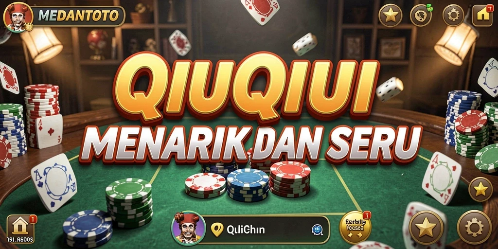 Tampilan gameplay seru dari MEDANTOTO QiuQiu.