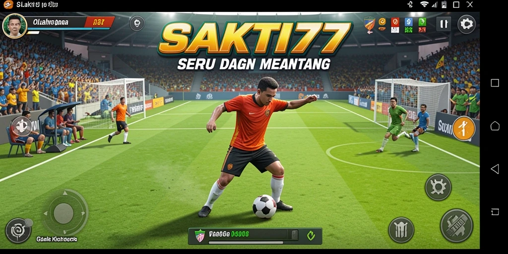 Tangkapan layar gameplay SAKTI77 dalam pertandingan olahraga seru.