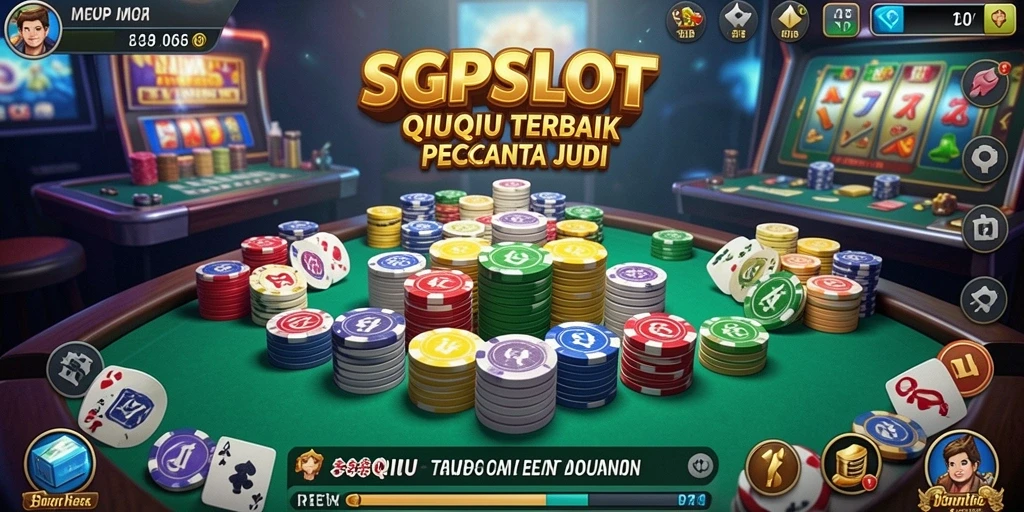 Tampilan menarik dari gameplay QiuQiu di SGPSLOT.